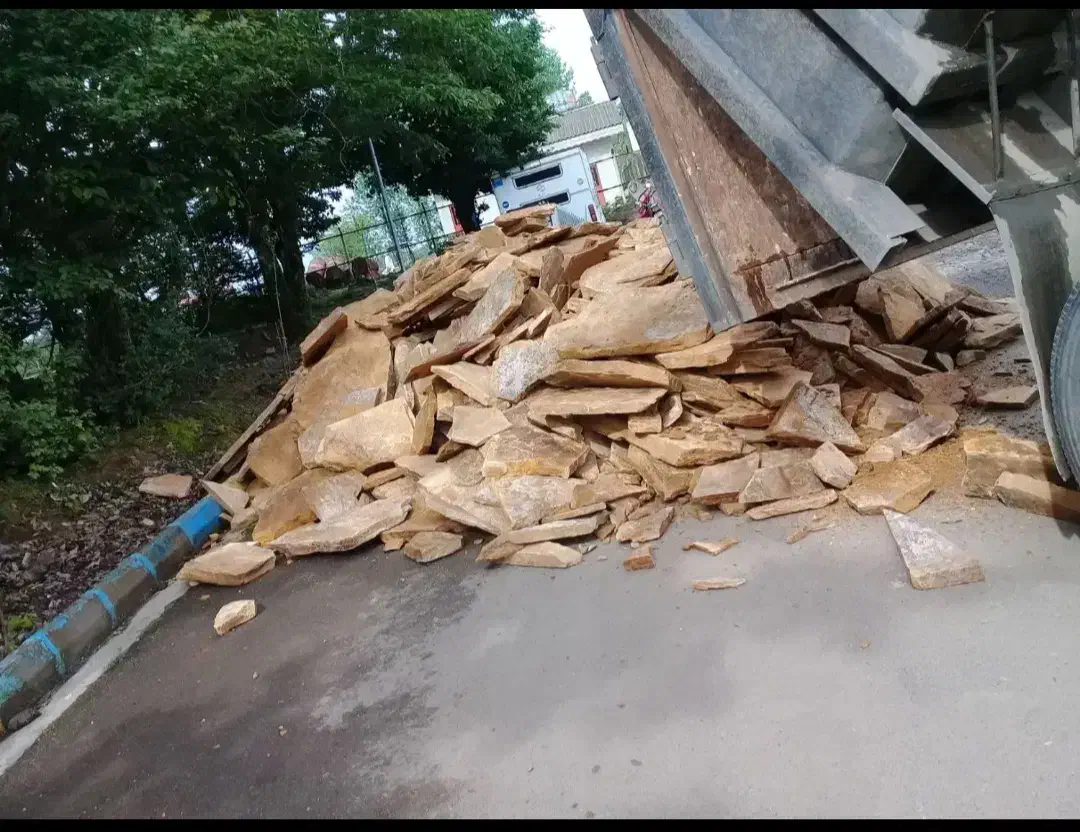 سنگ ورقه ای طبیعی|مصالح و تجهیزات ساختمان|رشت, چله خانه|دیوار