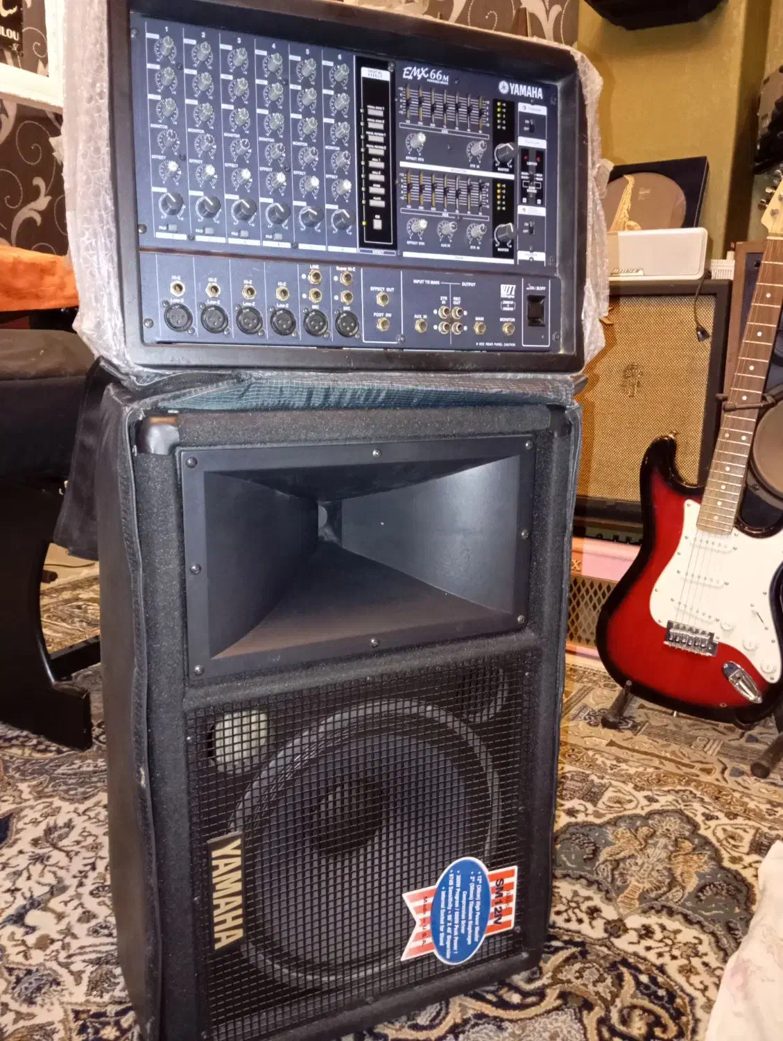 پاور میکسر یاماها باند یاماها پسیو بلندگو آمریکا|سیستم صوتی خانگی|تهران, سازمان برنامه جنوبی|دیوار