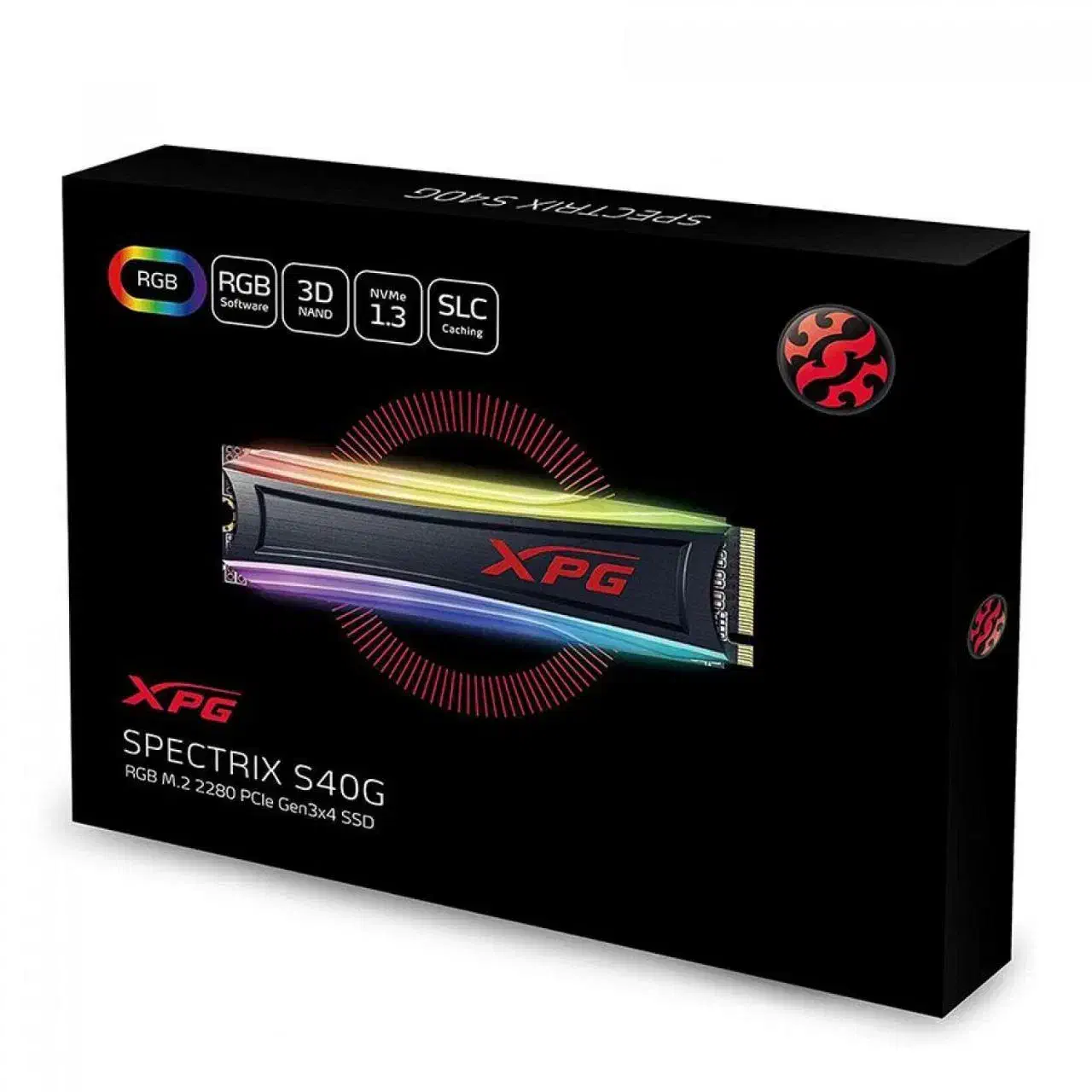 حافظه اس اس دی ADATA XPG SPECTRIX S40G 512GB|قطعات و لوازم جانبی رایانه|قم, انسجام|دیوار