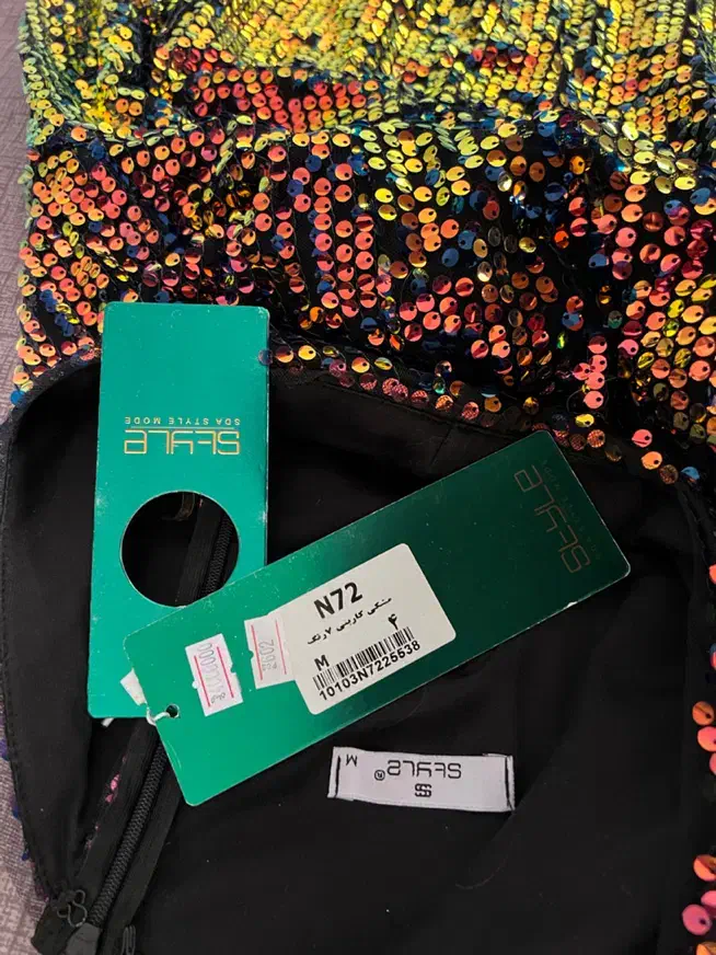 لباس شب تمام پوک مدل رومی|لباس|سمنان, |دیوار