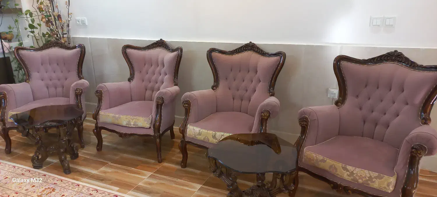 مبل استیل کلاسیک|مبلمان خانگی و میز عسلی|خمینیشهر, |دیوار