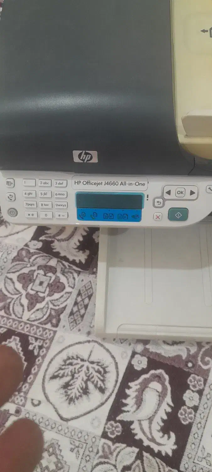 پرینتر ۴ کاره hp|پرینتر، اسکنر، کپی، فکس|گرمی, |دیوار