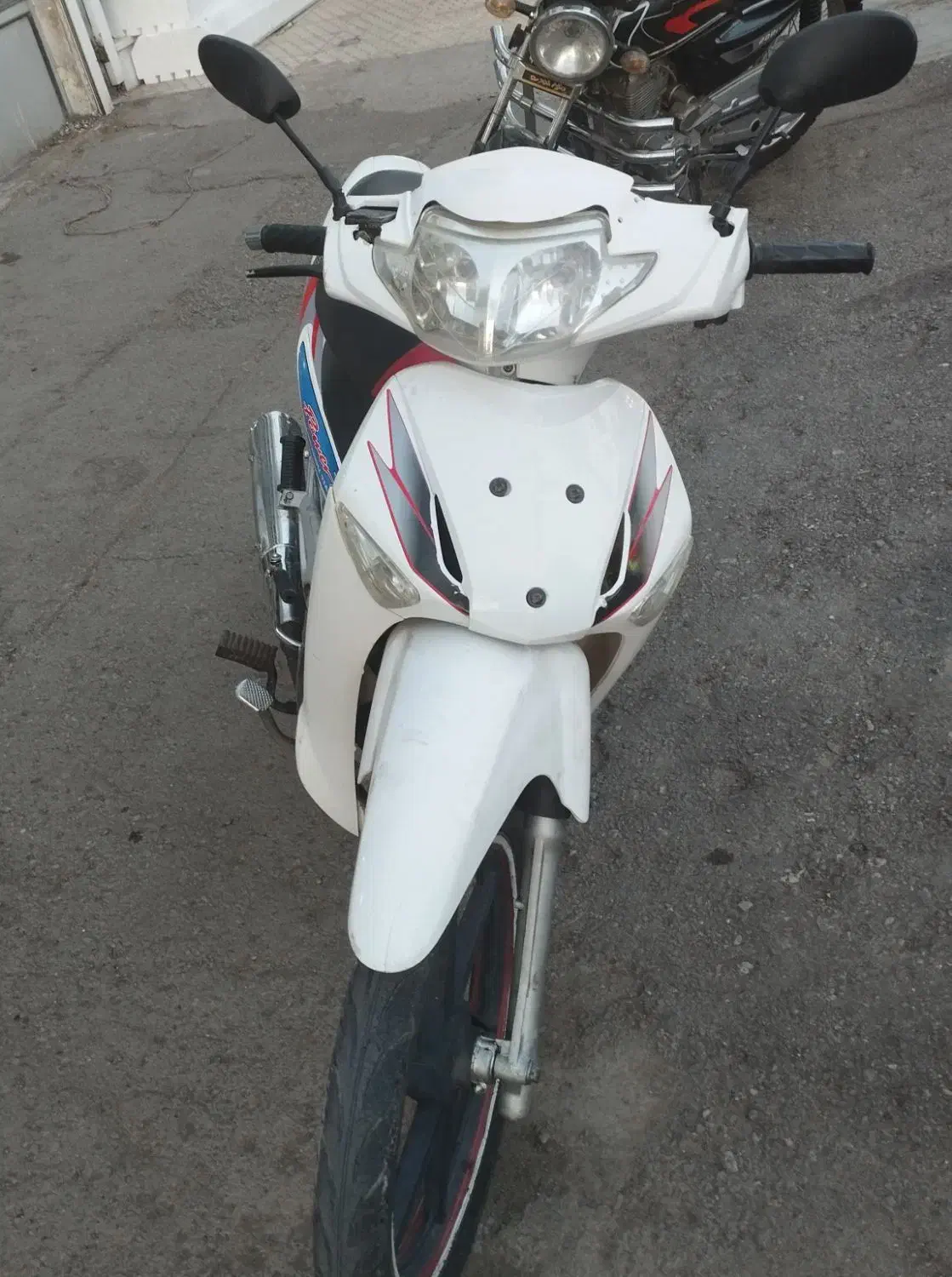 موتورسیکلت طرح ویو|موتورسیکلت|سراب, |دیوار