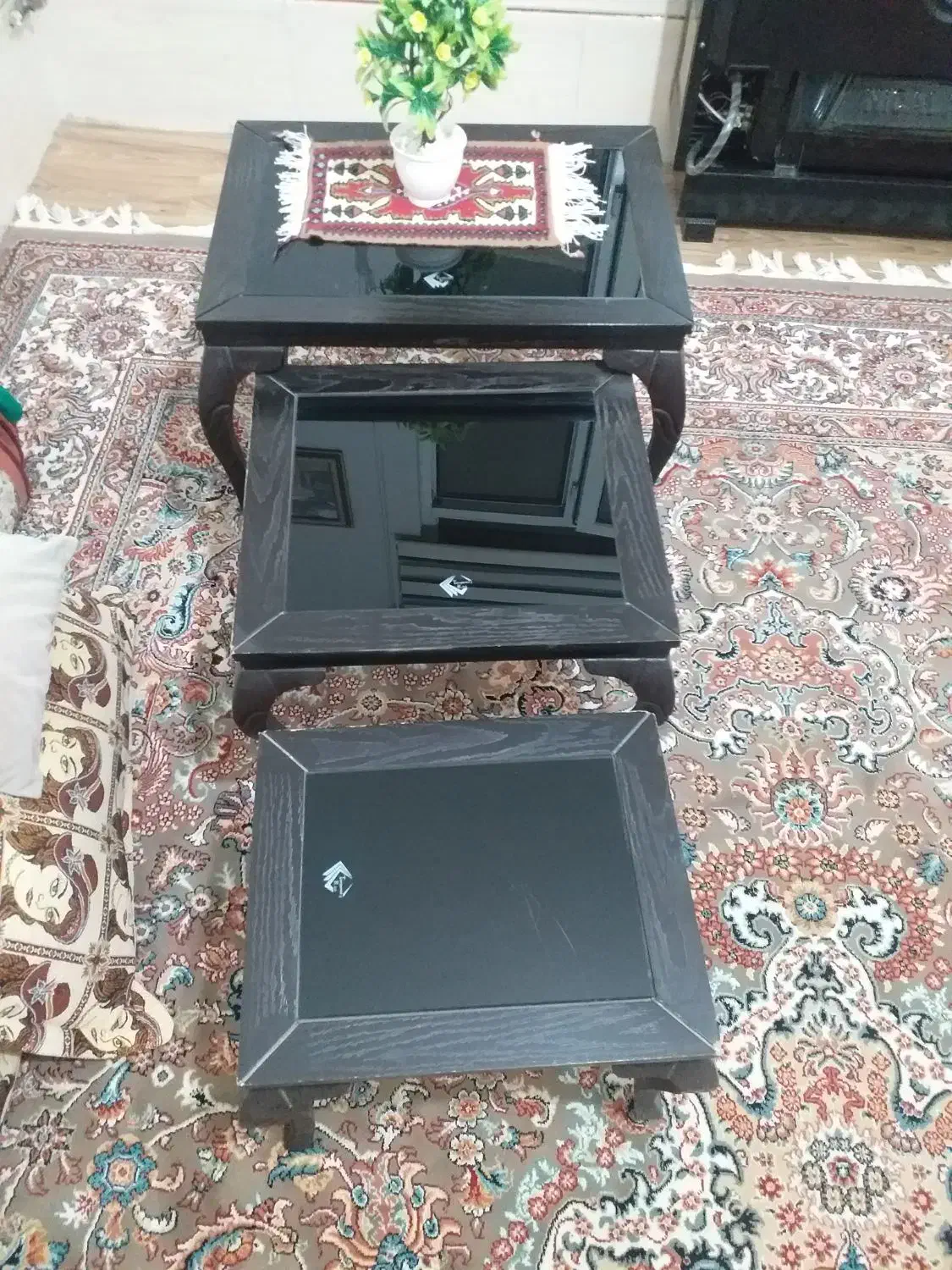 میز عسلی سه عدد وجا کلیدی|مبلمان خانگی و میز عسلی|بیجار, |دیوار