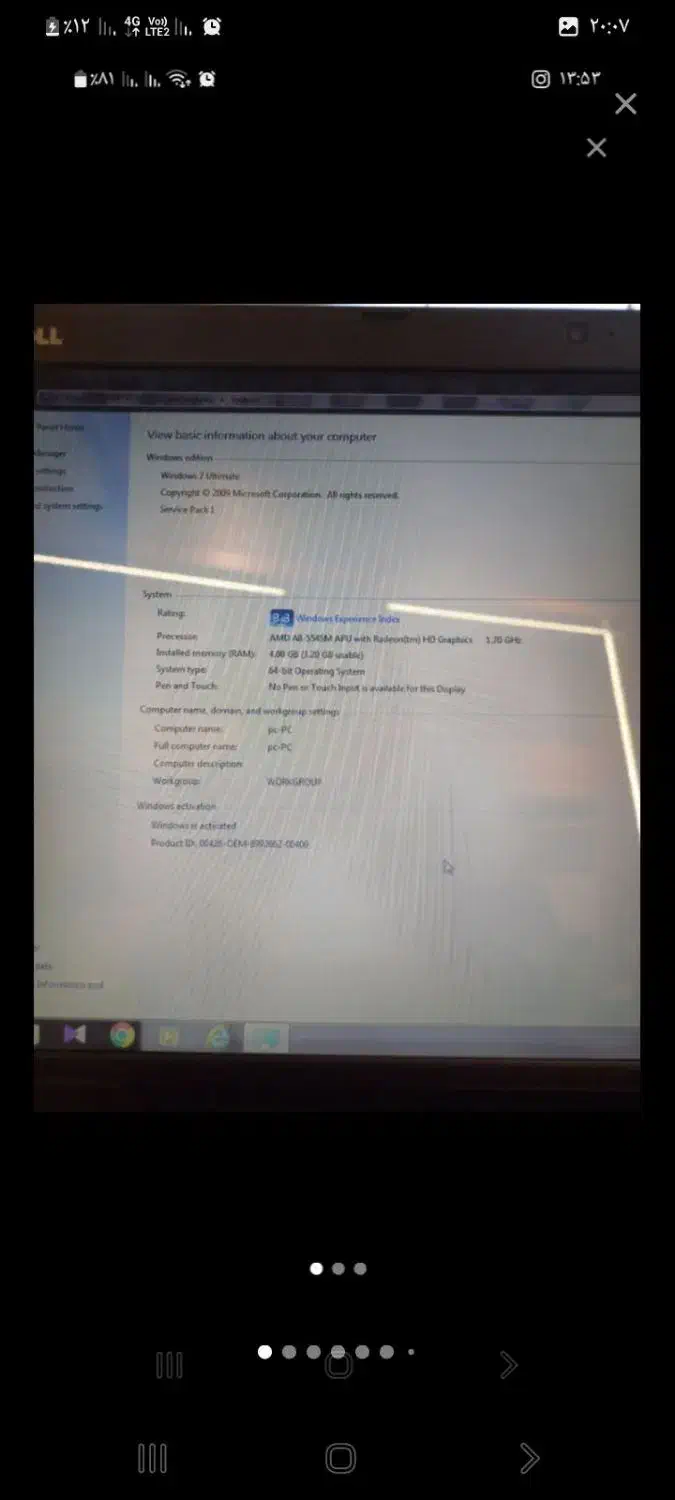 لب تاب مدل دل|رایانه همراه|تایباد, |دیوار