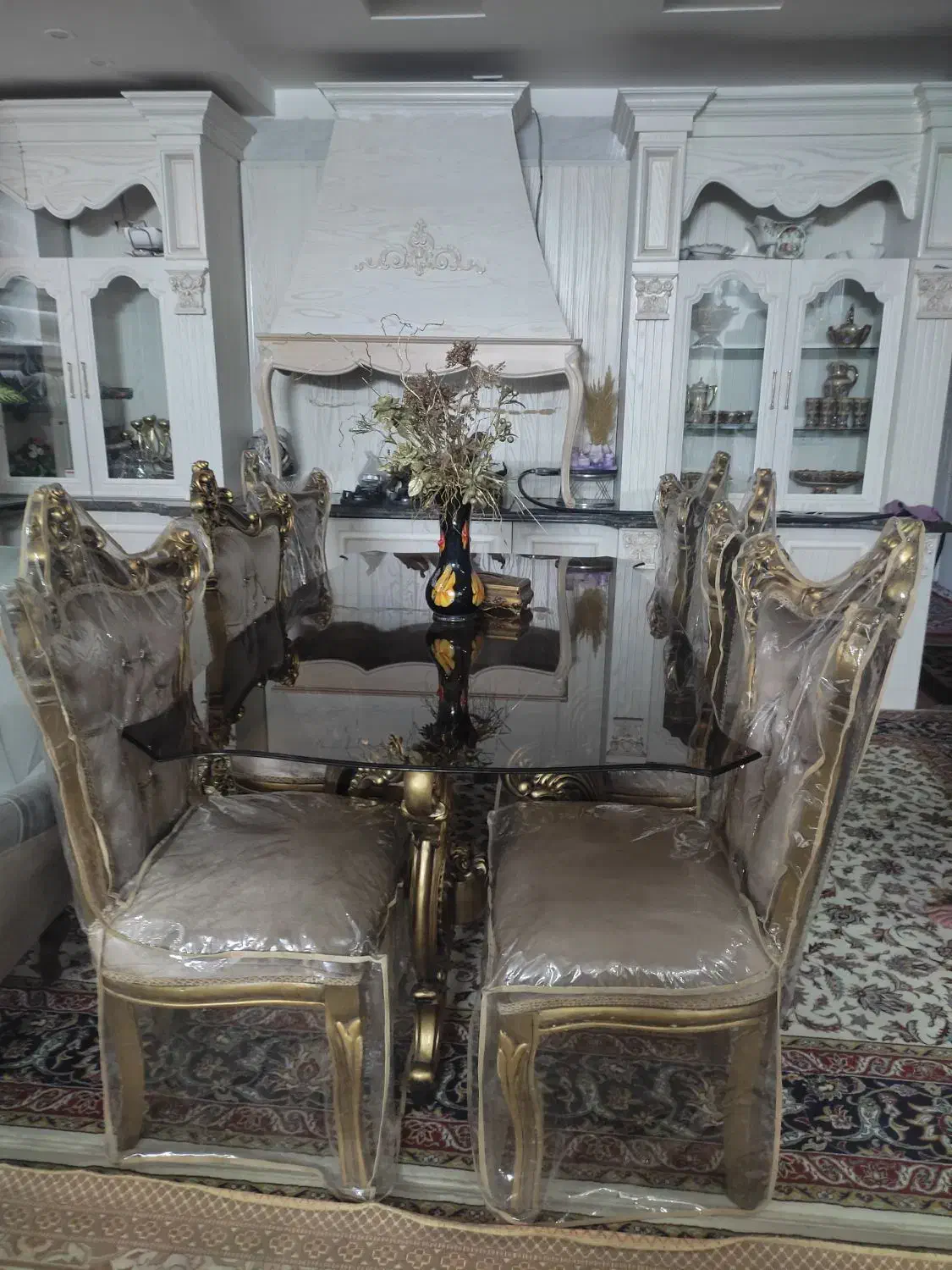 سرویس کامل مبل ومیزنهارخوری۸نفر درحدنو|مبلمان خانگی و میز عسلی|تربت‌حیدریه, آغوی|دیوار