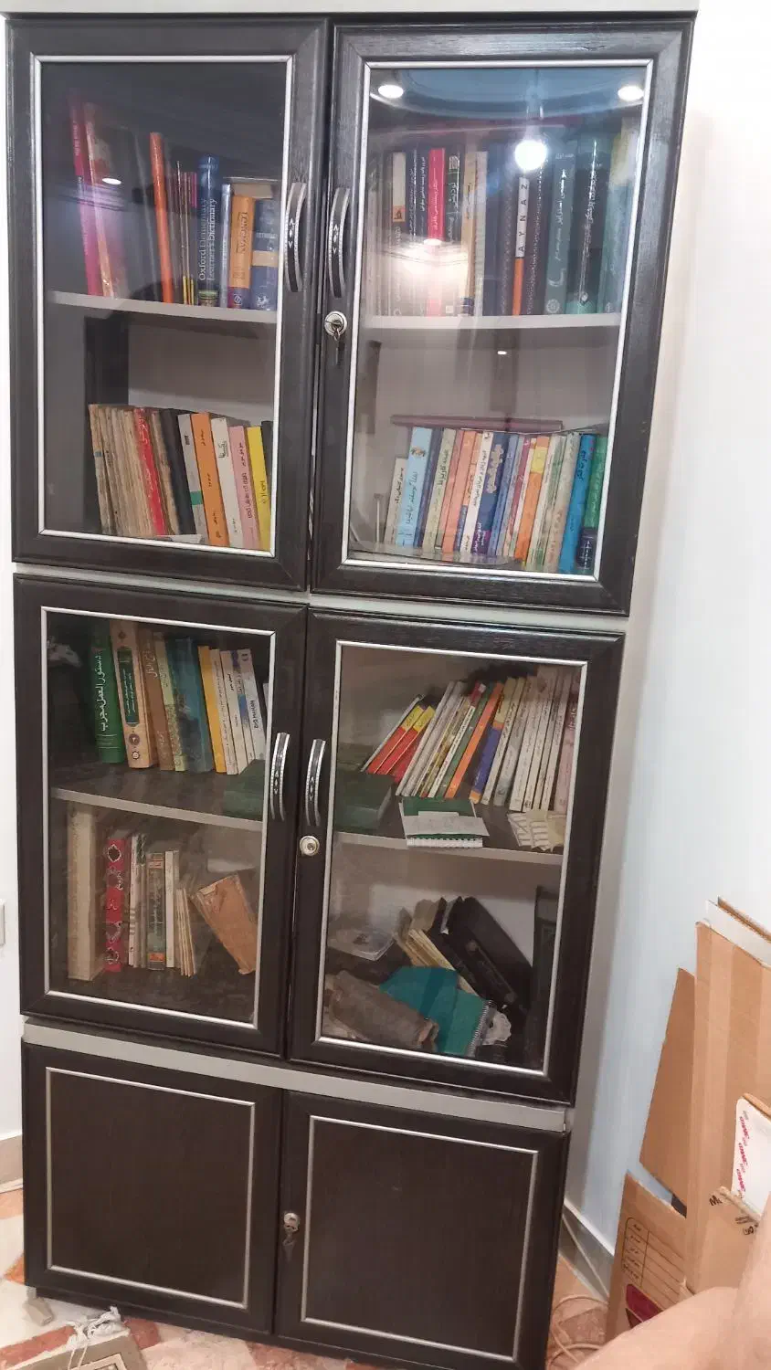 کتابخانه|کتابخانه، شلف، قفسه‌های دیواری|ری, دیلمان|دیوار