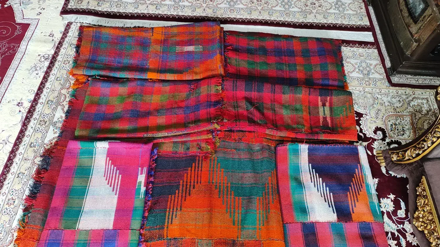 موج دستی و ماشینی باب شب یلدا|گلیم، جاجیم، گبه|کرمانشاه, |دیوار