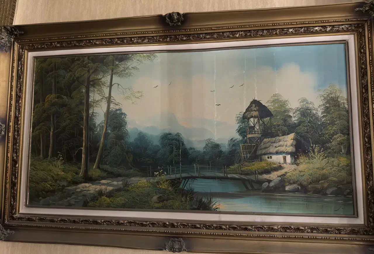 تابلو قدیمی آنتیک برند|تابلو، نقاشی، عکس|تهران, امانیه|دیوار