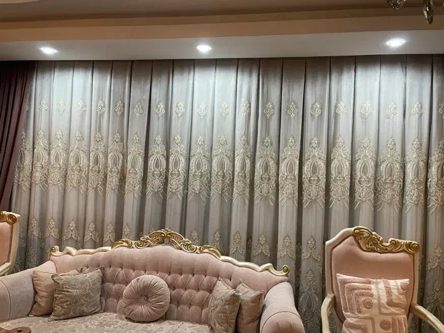 پرده سالن و پذیرایی|پرده، رانر، رومیزی|تهران, آبشار تهران (دریاچه)|دیوار