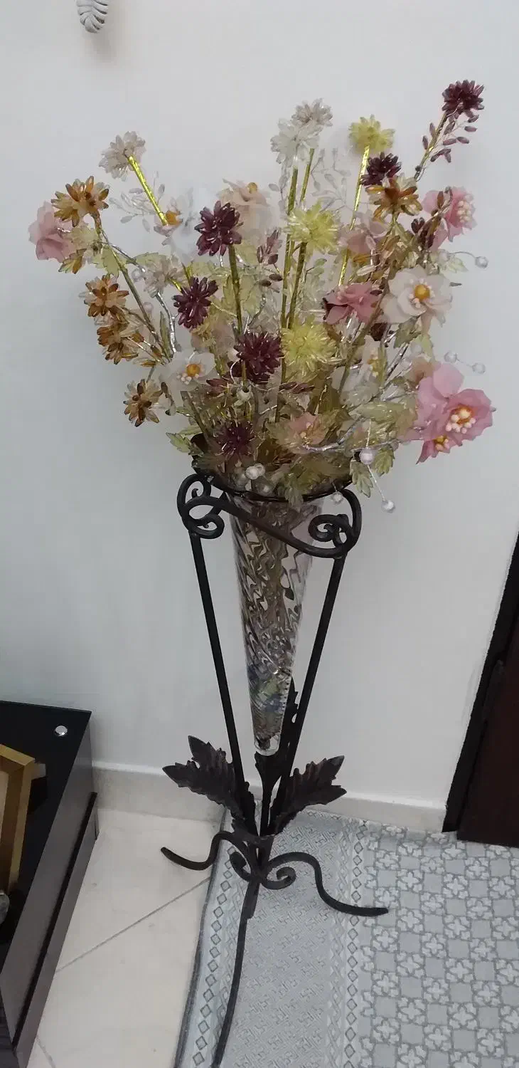 گل مصنوعی وگلدان|گل مصنوعی|قدس, شهر‌قدس|دیوار