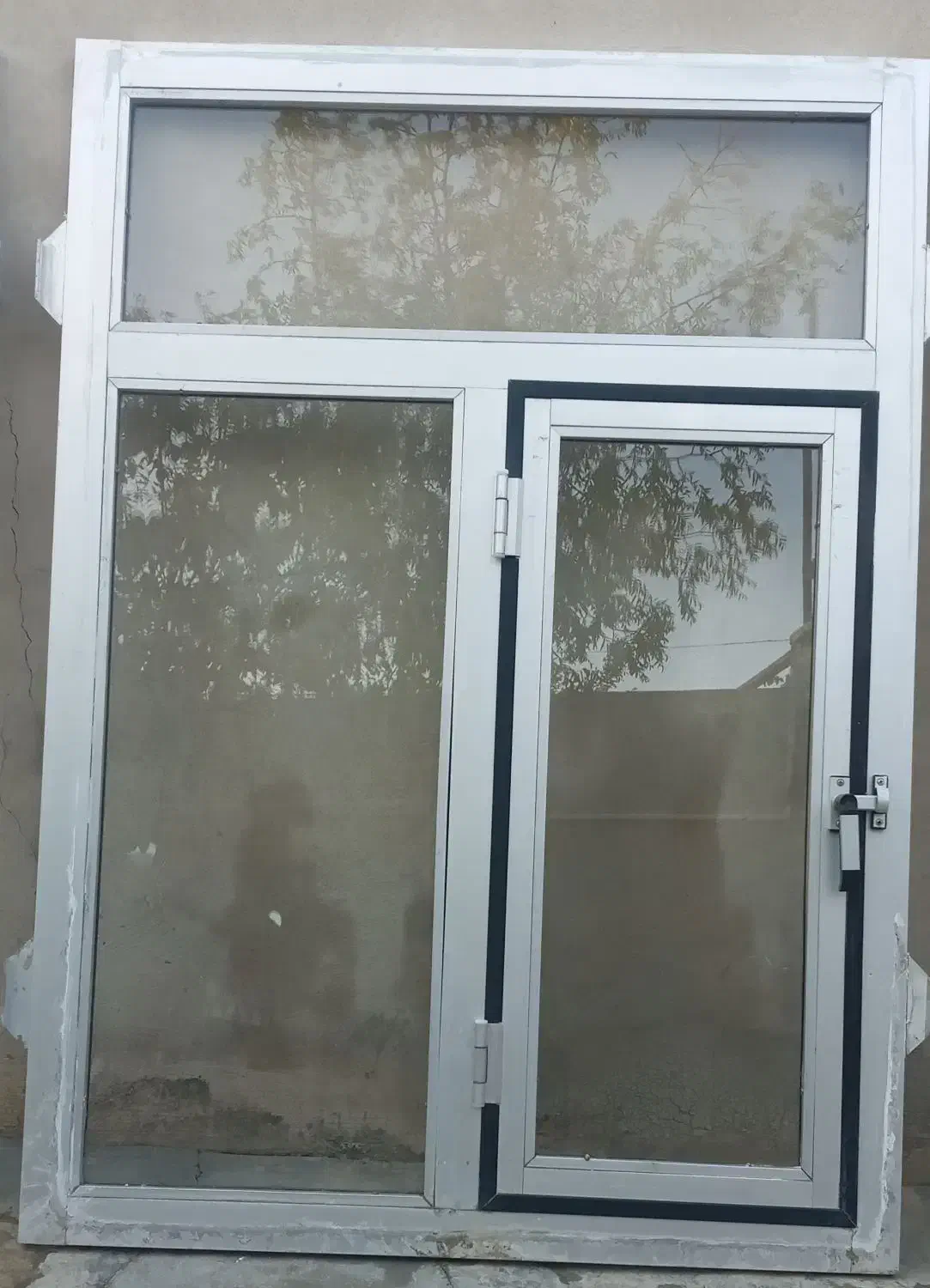 پنجره آلومینیوم ابعاد (۱۰۰×۱۴۰)سانتی مترشیشه سالم|مصالح و تجهیزات ساختمان|خمین, |دیوار