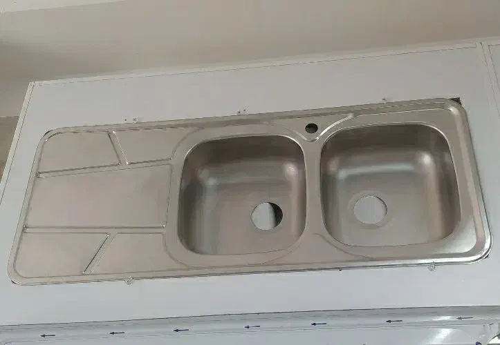 سینک استیل توکار|مصالح و تجهیزات ساختمان|پیشوا, |دیوار