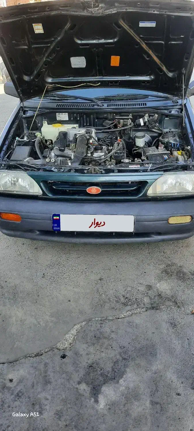 پرایدسبز یشمی دوسه لکه رنگ تمام انژکتور|خودرو سواری و وانت|بروجرد, |دیوار