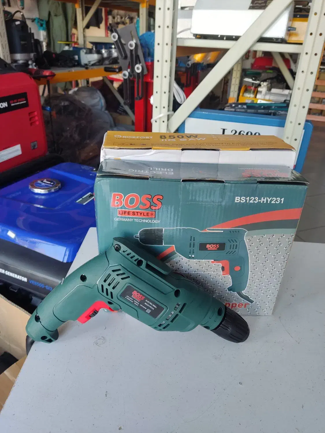 دریل ۱۰ باس تکنولوژی آلمان بازرگانی ابزار رسولی|ابزارآلات|بیرجند, |دیوار