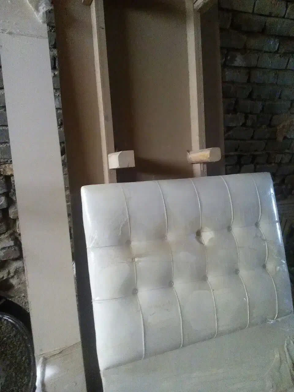 ت خ ت خواب تک‌نفره ام دی اف نو|تخت و سرویس خواب|گلپایگان, |دیوار