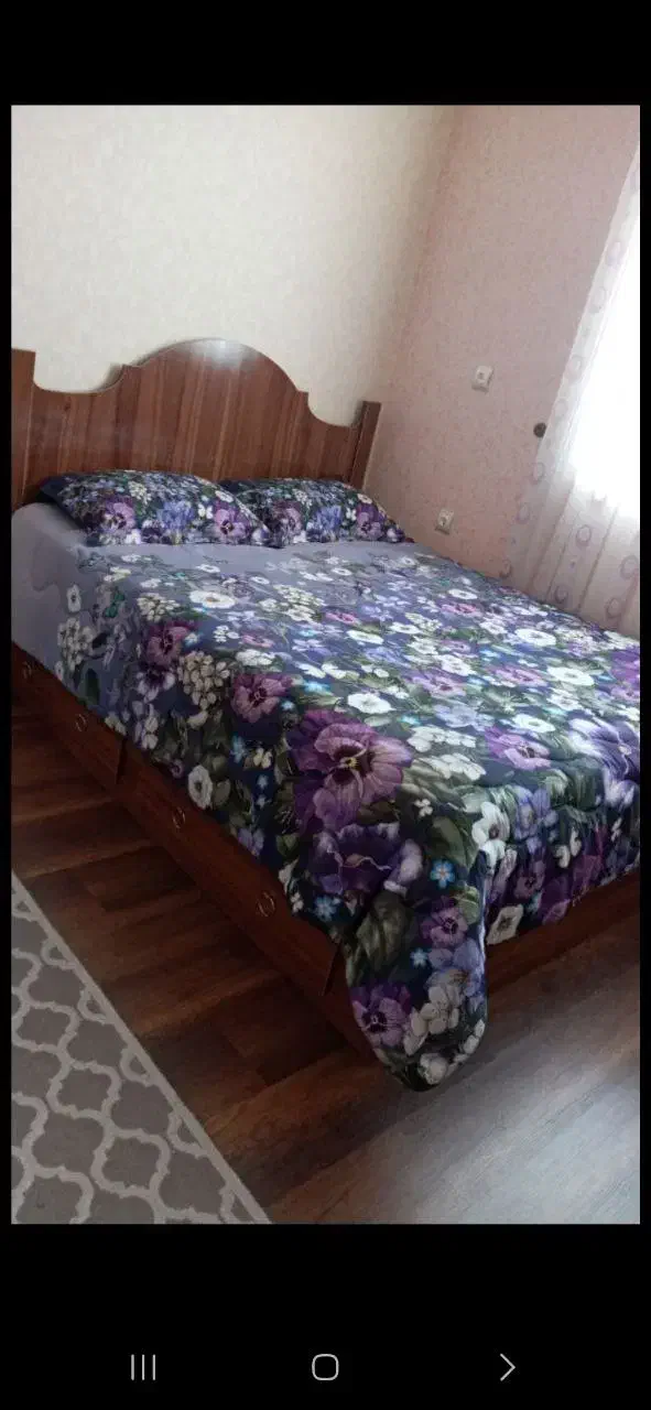 تخت خواب دونفره|تخت و سرویس خواب|خوی, |دیوار