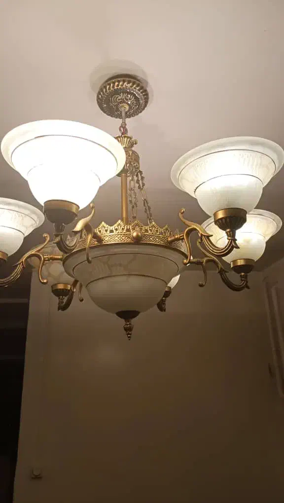 لوستر ایرانی|لوستر و چراغ آویز|تبریز, |دیوار