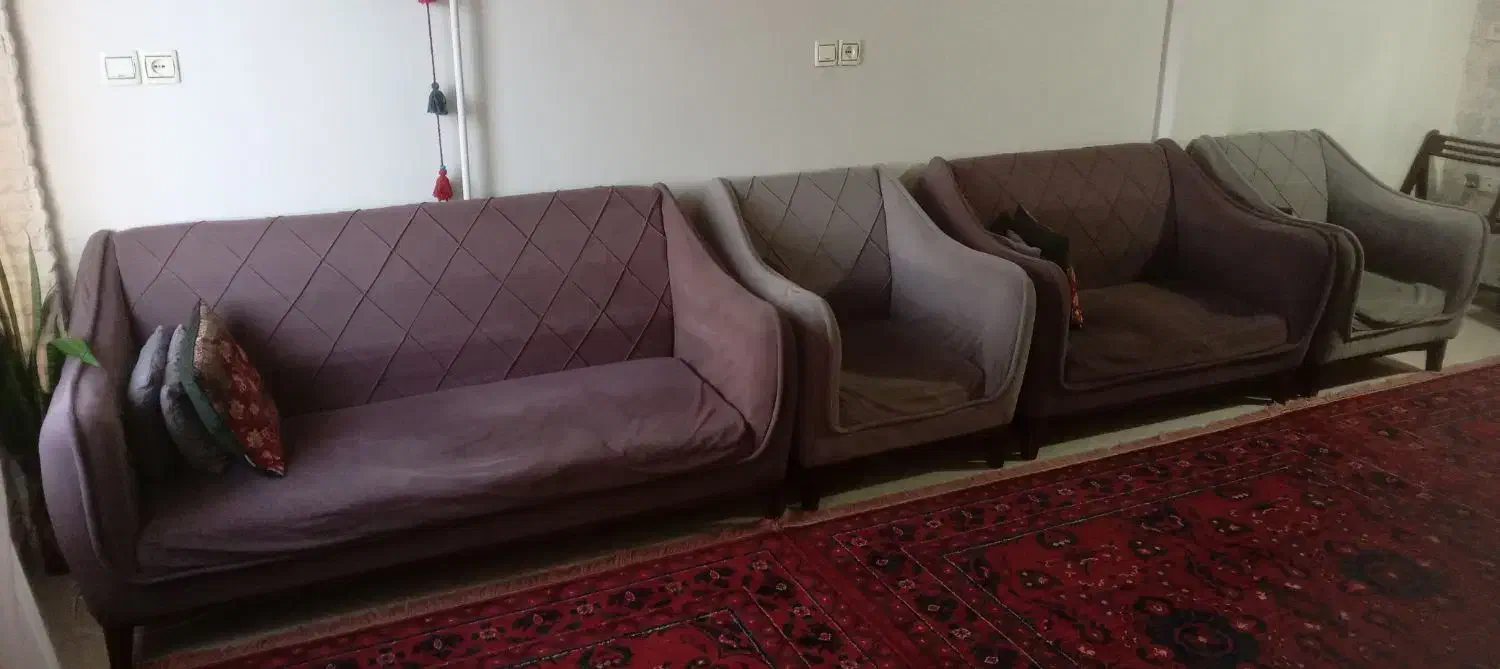 مبل دسته دوم اسکلت نراد|مبلمان خانگی و میز عسلی|لنگرود, |دیوار