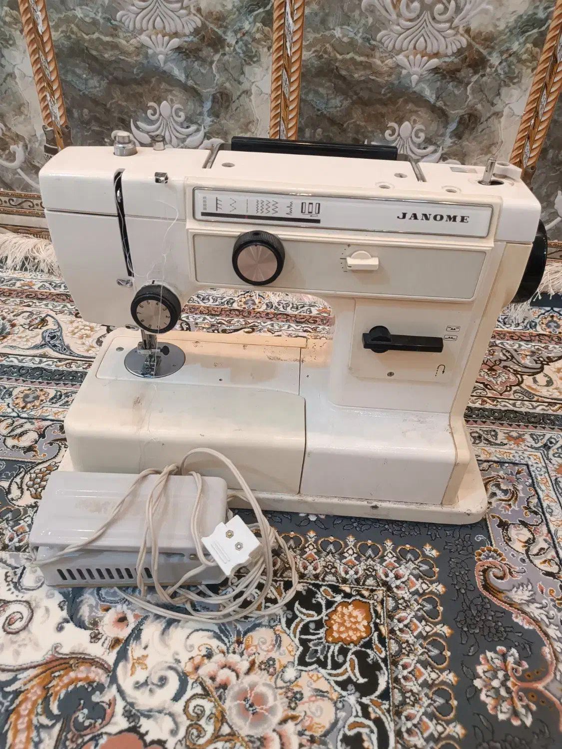 چرخ خیاطی ژانومه ژاپنی|چرخ خیاطی و ریسندگی|ریگان, |دیوار