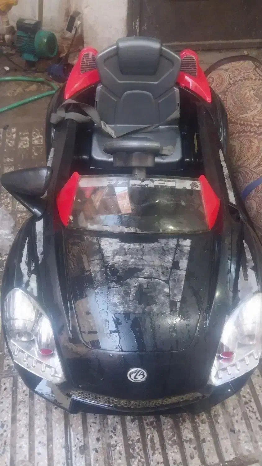 ماشین شارژی.آینه میوه فروشی.کالسکه راراک درحدنو|اسباب‌بازی بچه|علی‌آباد کتول, |دیوار