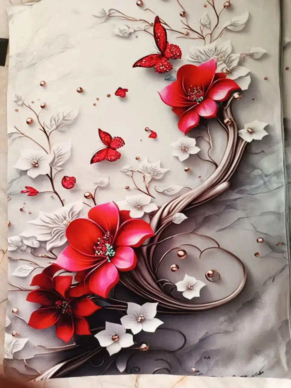 روبالشتی سه بعدی|رختخواب، بالش، پتو|شادگان, |دیوار