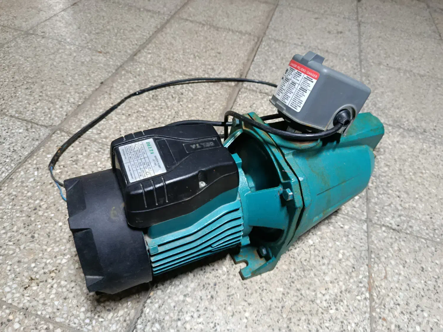 پمپ آب محیطی مدل دلتا 0/8اسب و جتی|مصالح و تجهیزات ساختمان|همدان, |دیوار