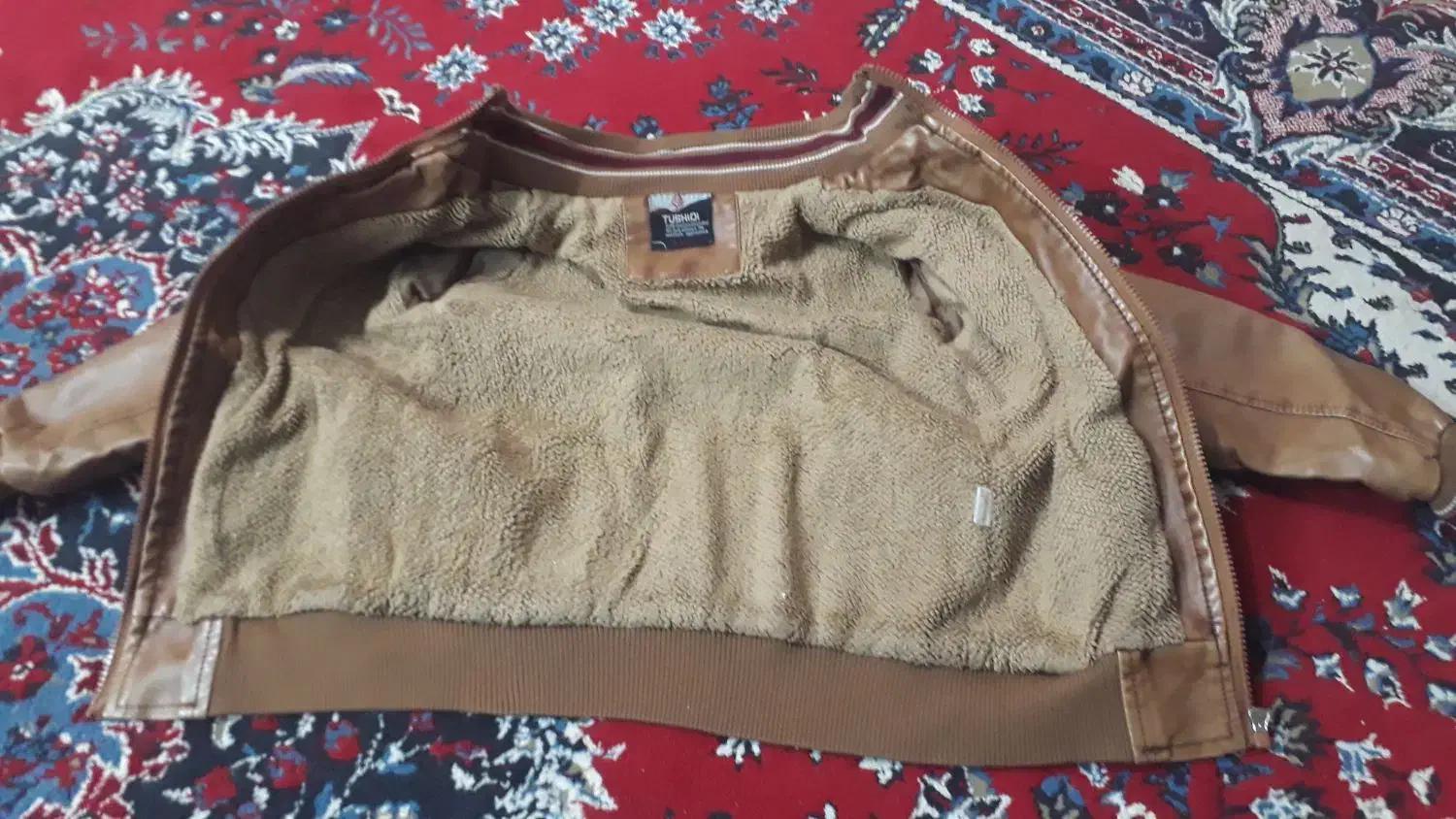 کاپشن بچگانه چرمی L|کفش و لباس بچه|لنجان, |دیوار