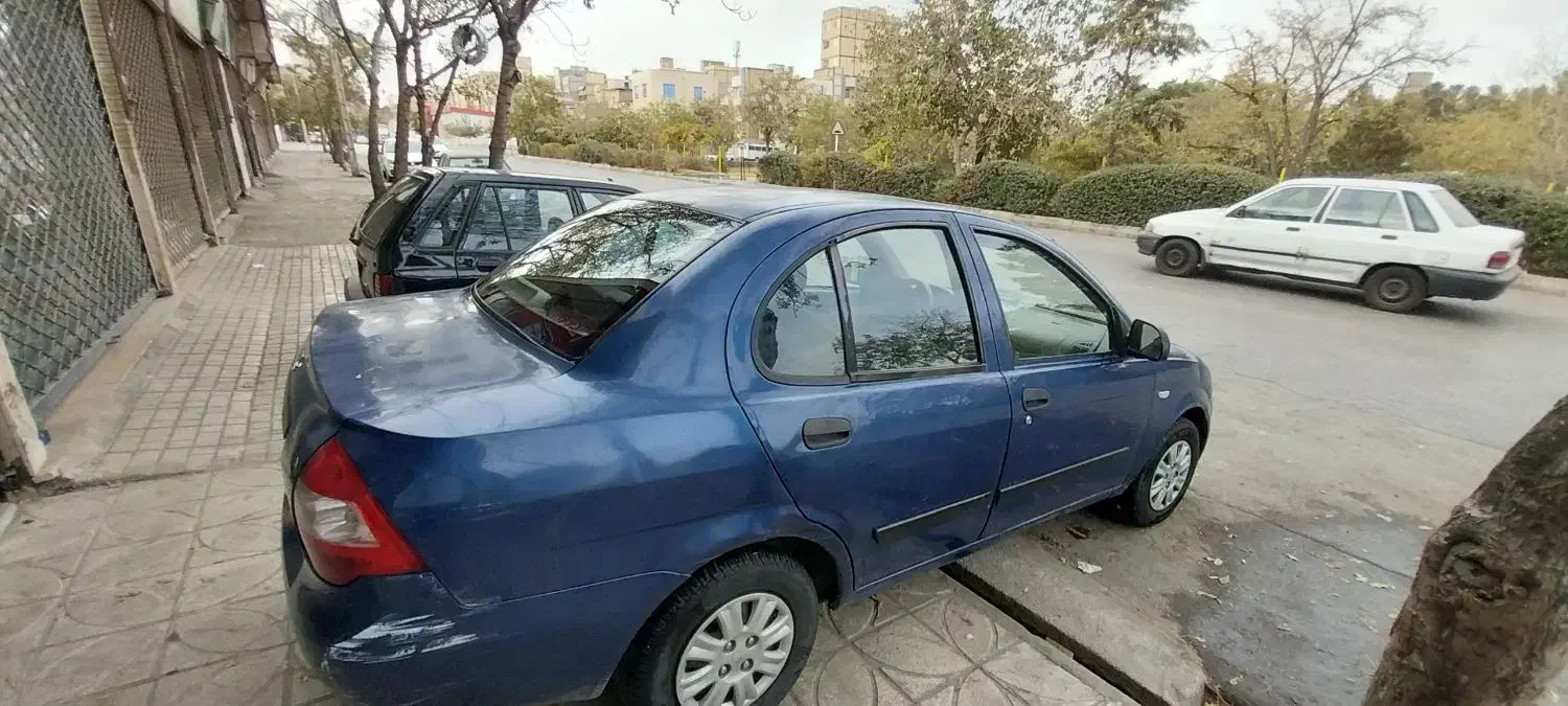 تیبا آبی سیر ۹۱تمیز|خودرو سواری و وانت|مشهد, سعد آباد|دیوار