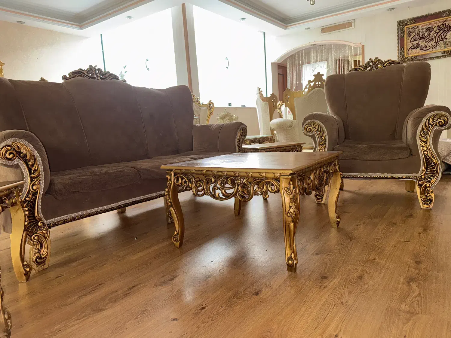 مبل و جلومبلی و میز عسلی|مبلمان خانگی و میز عسلی|چهاردانگه (تهران), |دیوار