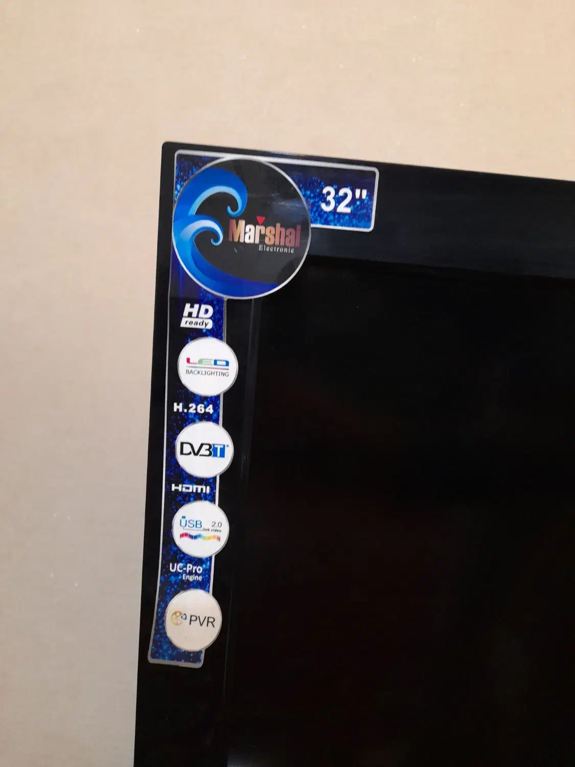 تلویزیون مارشال ۳۲ اینچ (Marshal)|تلویزیون و پروژکتور|تبریز, |دیوار