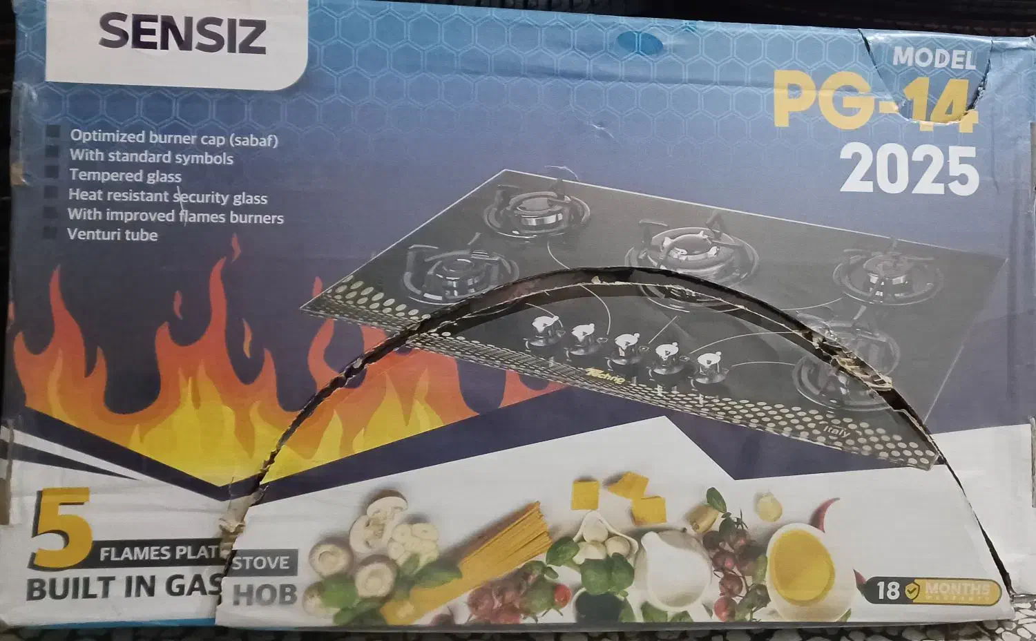 اجاق گاز صفحه شیشه ای|اجاق گاز و لوازم برقی پختوپز|ساری, |دیوار