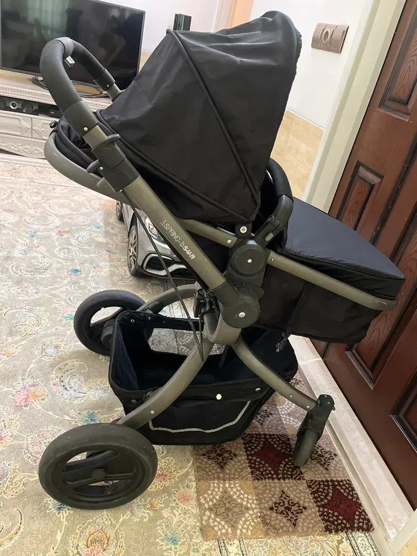 کالسکه اسپرینگ مدل B-sun|کالسکه و لوازم جانبی|یزد, |دیوار