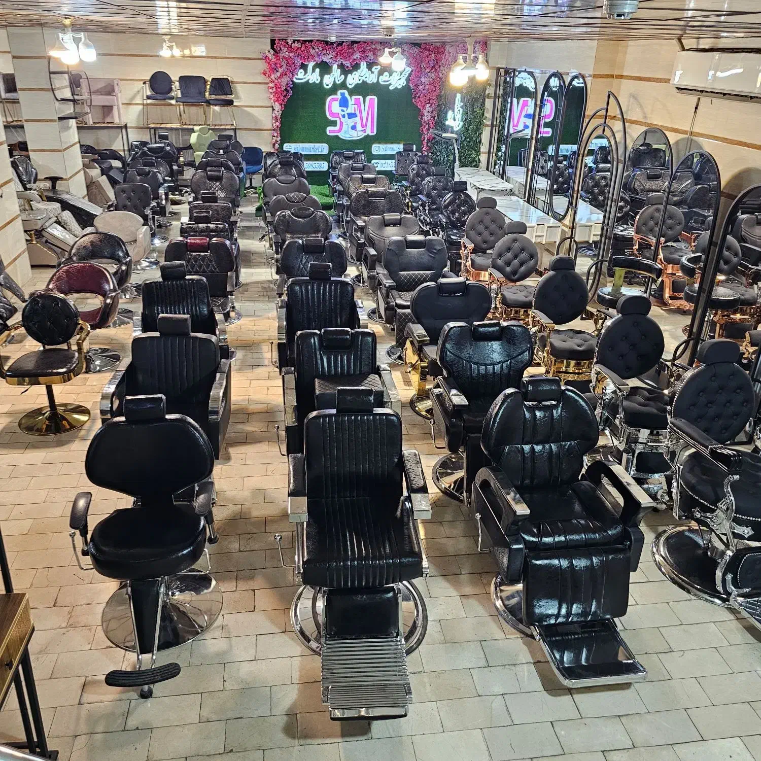 تجهیزات سالن صندلی آرایشگاه تخت سرشور ترولی آینه|آرایشگاه و سالنهای زیبایی|تهران, مشیریه|دیوار