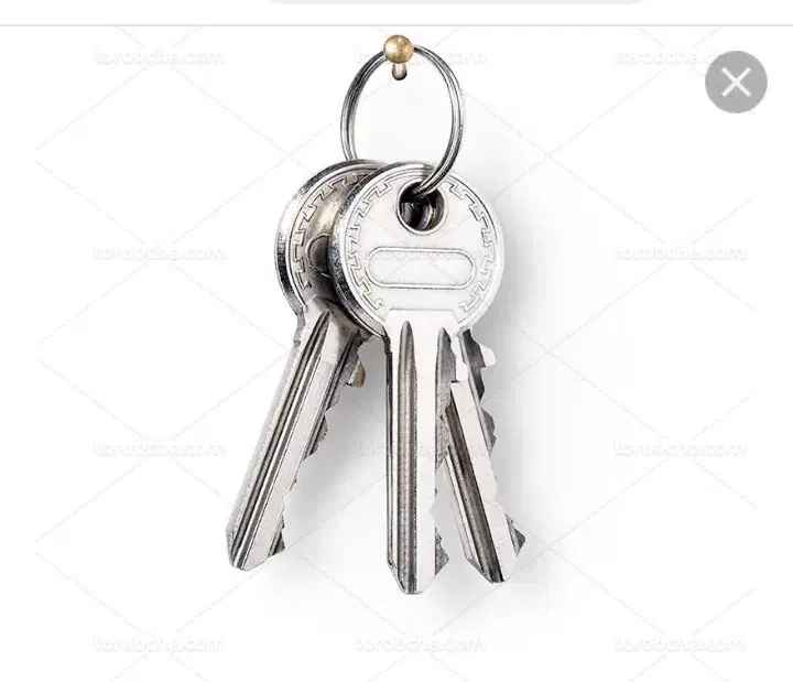 دسته کلید گمشده|اشیا|پرند, فاز ۶|دیوار