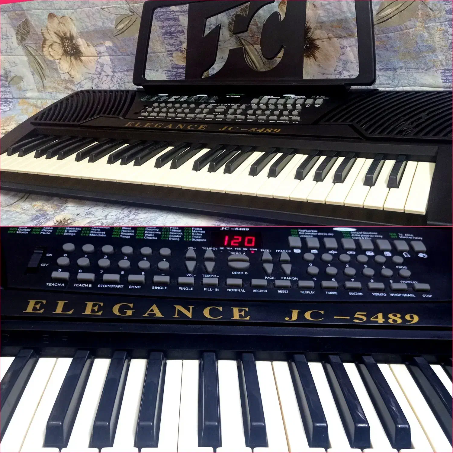 ارگ کلاویا بزرگ واستاندارد اموزش|پیانو، کیبورد، آکاردئون|رباط‌کریم, رباط‌کریم|دیوار