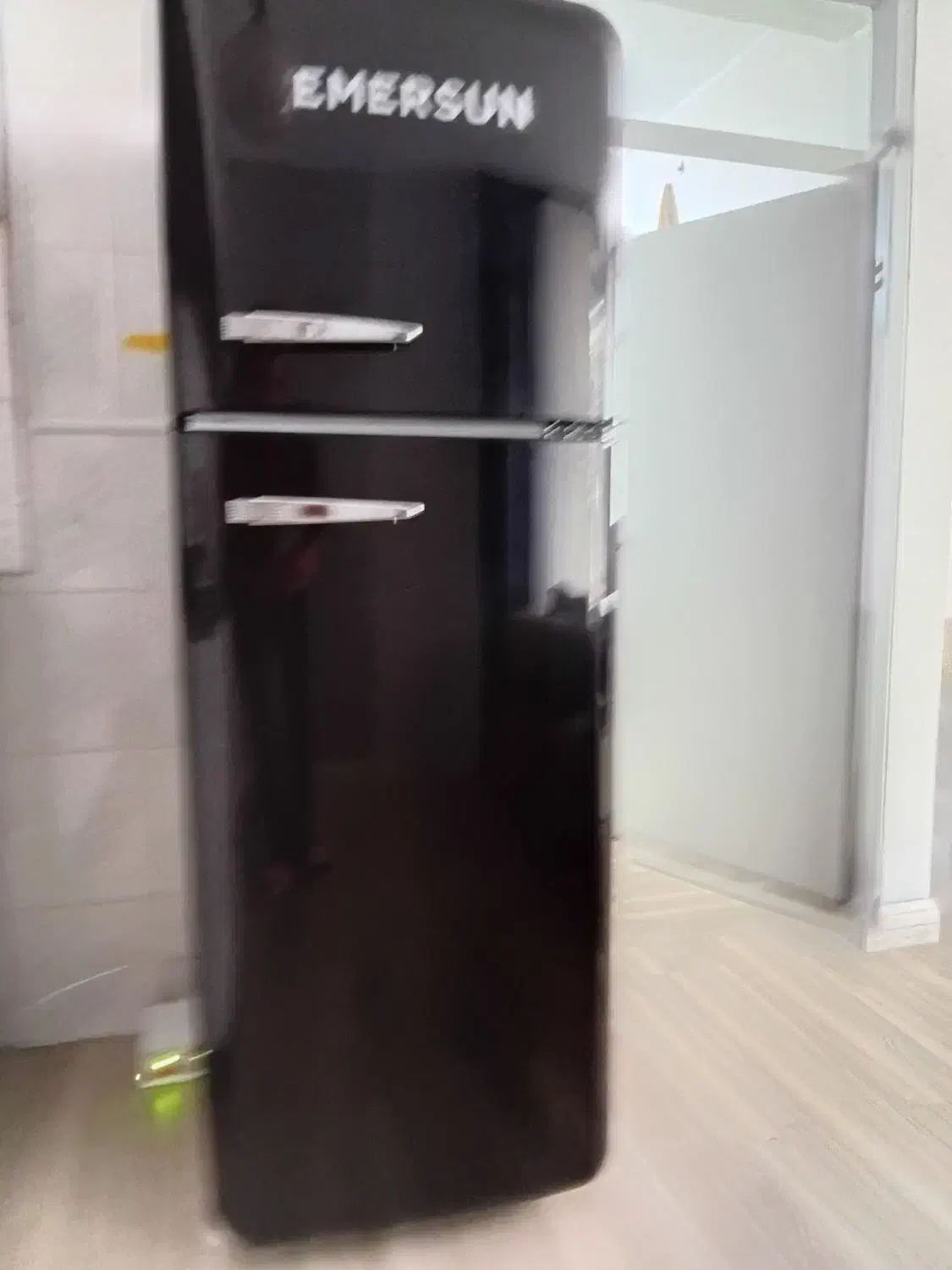 یخچال امرسان مشکی tf تولید ۱۴۰۴ دارای ضمانت|یخچال و فریزر|شمشک, |دیوار