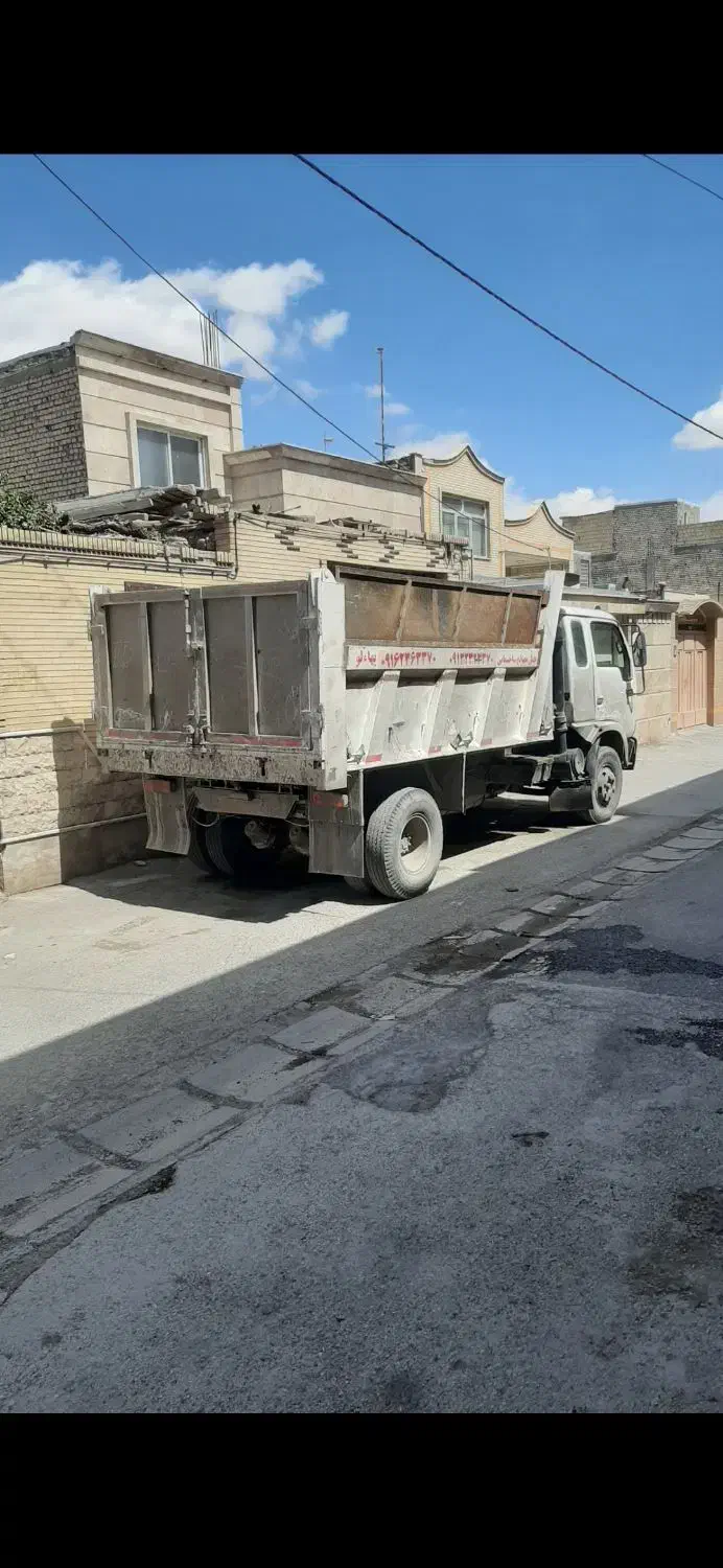 حمل انواع بار با کمپرسی 6تن خاور کمپرسی|خدمات حمل و نقل|نجفآباد, شیخ بهایی جنوبی|دیوار