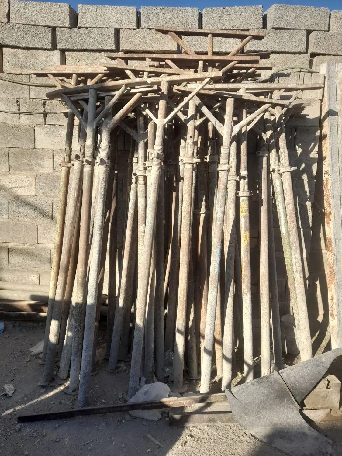 جک فلزی قالب بندی|مصالح و تجهیزات ساختمان|شاهین‌شهر, برخوار غرب|دیوار