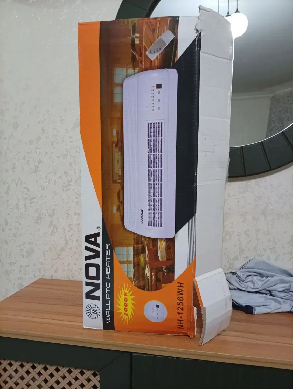 بخاری برقی|بخاری، هیتر، شومینه|اندیشه, اندیشه فاز ۳|دیوار