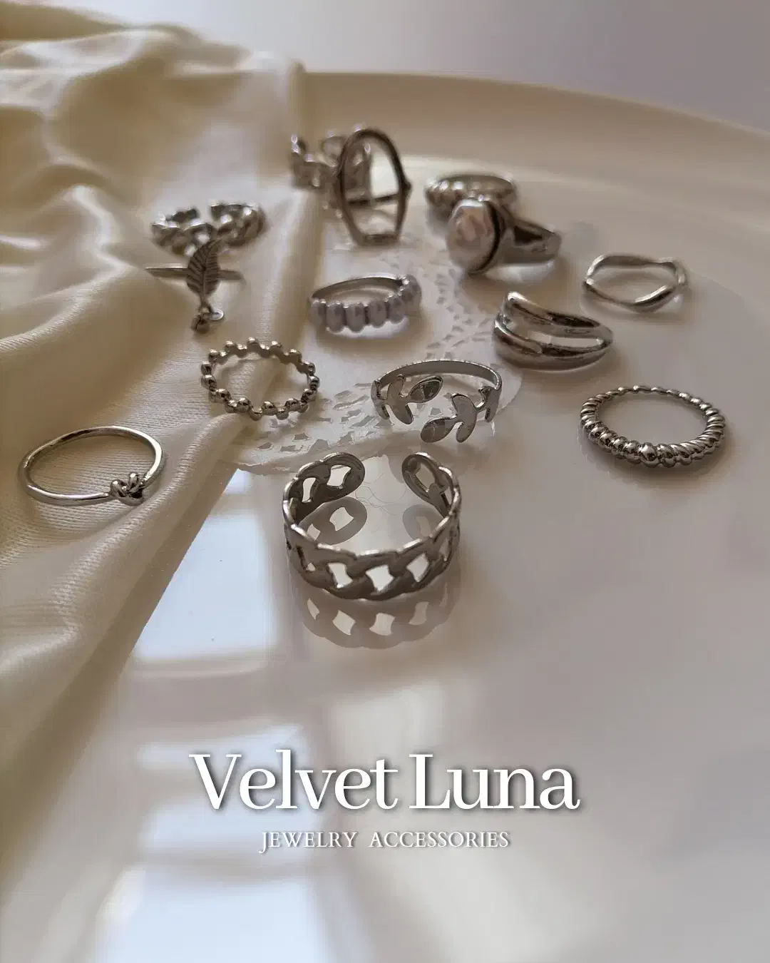 انگشترهای استیل مشابه نقره|زیورآلات و اکسسوری|کرمان, |دیوار