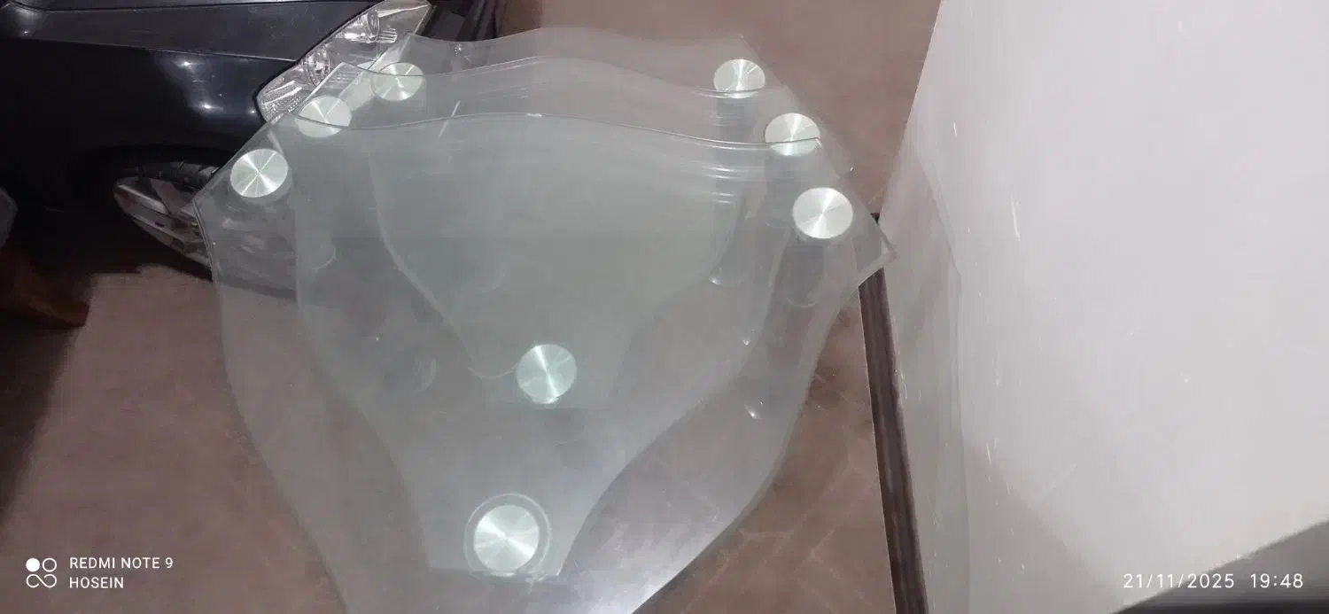 گل میز شیشه ای سه تیکه|مبلمان خانگی و میز عسلی|اهواز, فاز ۱ پادادشهر|دیوار