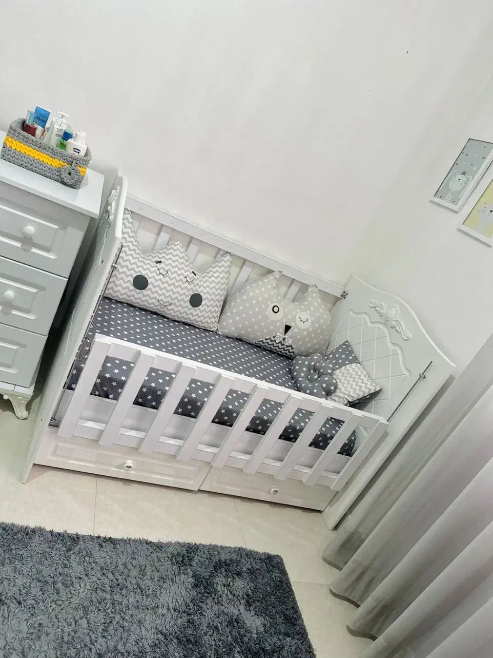 تخت خواب کودک بدون خط و خش با بهترین متریال|تخت و سرویس خواب|رشت, استقامت ۱|دیوار