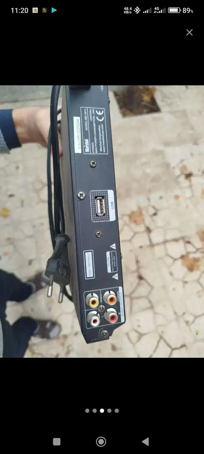 DVD PLAYER دی وی دی پلیر|پخش‌کننده DVD و ویدیو|مشهد, جاهد شهر|دیوار