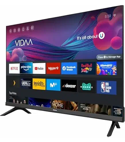 تلویزیون هوشمند 32 اینچ ویدوکان اصل آکبند|تلویزیون و پروژکتور|رشت, اسماعیل آباد|دیوار