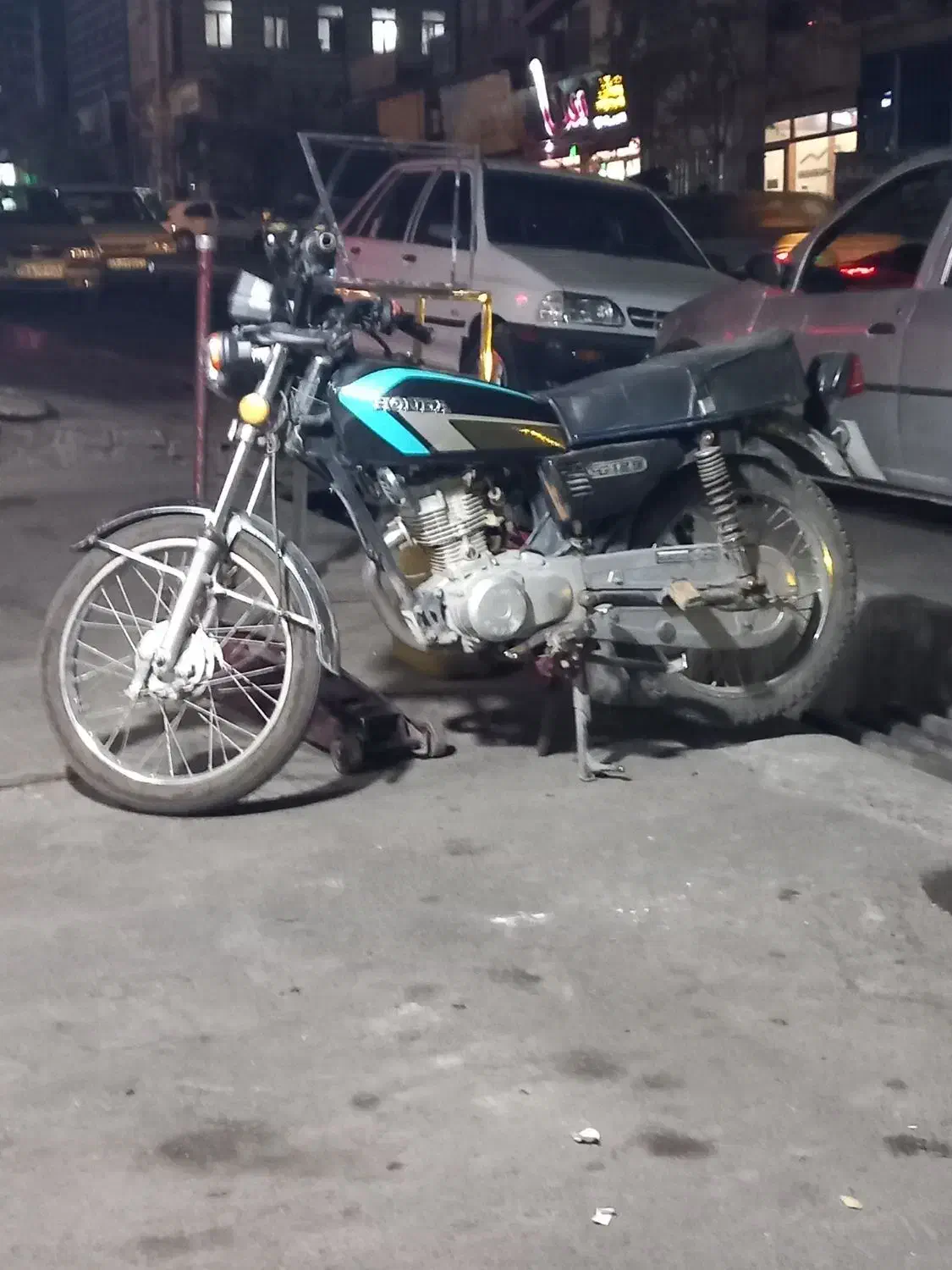 موتور هوندا۱۲۵ مدل۹۵|موتورسیکلت|پردیس, سیاه سنگ|دیوار