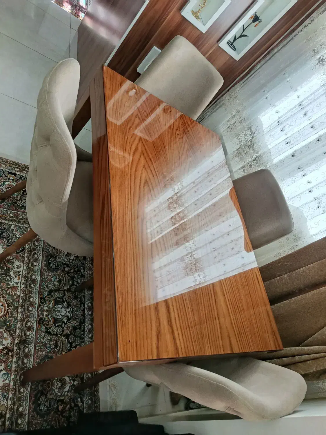 میز ناهارخوری|میز و صندلی غذاخوری|پردیس, فاز ۳|دیوار