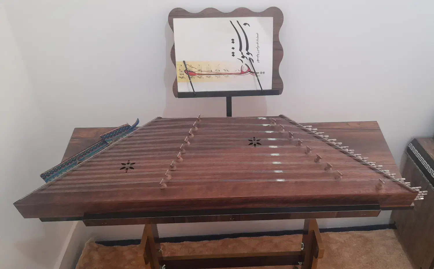 سنتور تایید شده مخصوص مناطق جنوب|سازهای سنتی|آبپخش, |دیوار