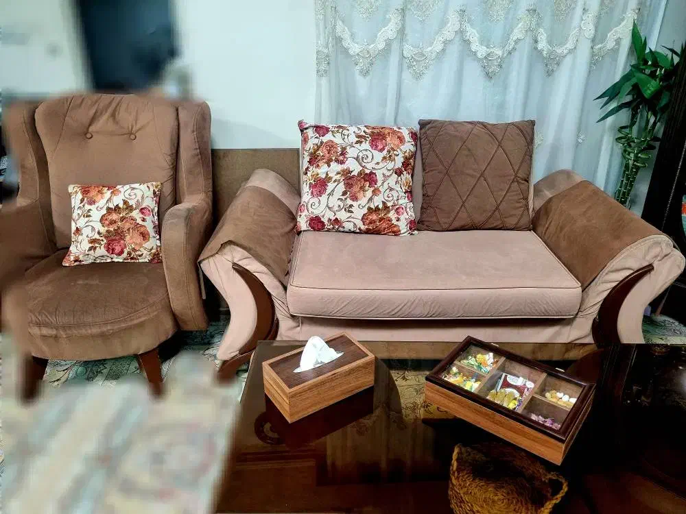 مبل راحتی ۷ نفره|مبلمان خانگی و میز عسلی|تهران, مهران|دیوار