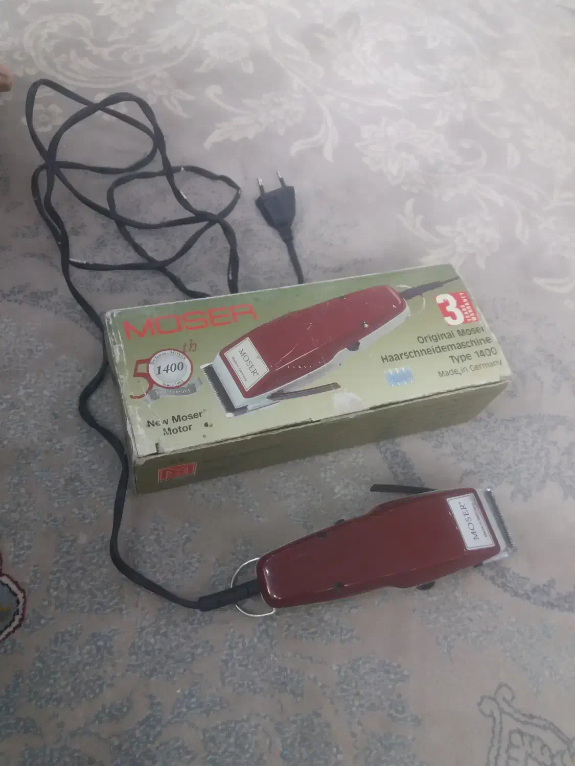 ماشین موزر اصل|آرایشی، بهداشتی، درمانی|آران و بیدگل, |دیوار